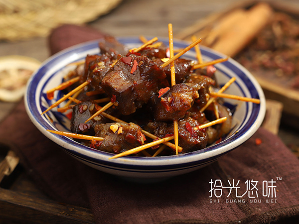 牙签牛肉