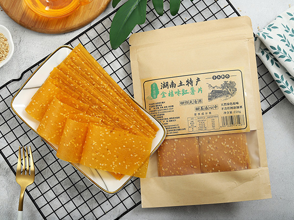 金桔红薯片