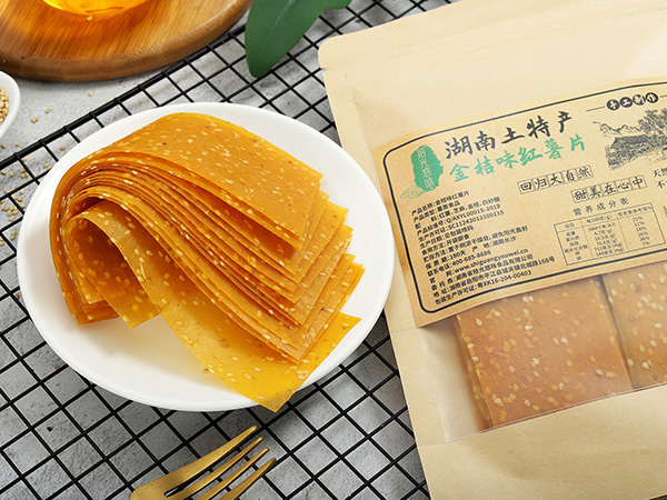 金桔红薯片